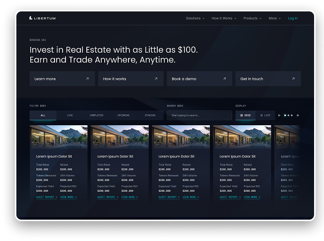 Intercambio de Vinculación de Activos del Mundo Real