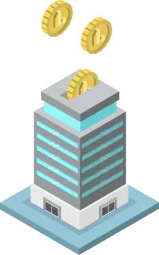 coins building