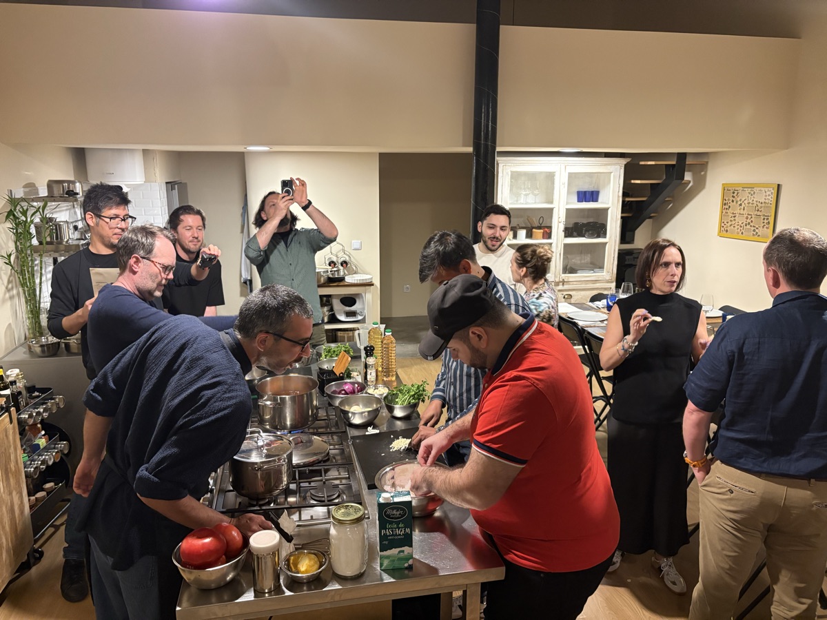 Full group cooking activity