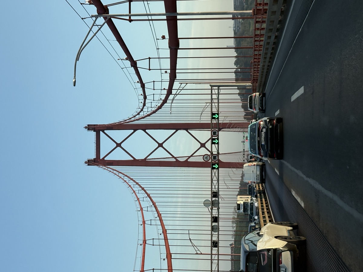 25 de Abril Bridge in Lisbon