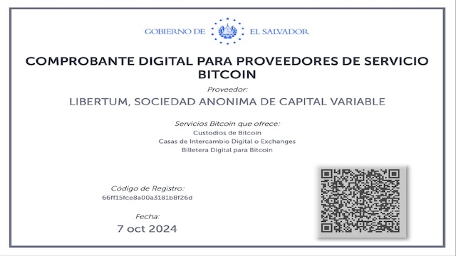 Licencia de Proveedor de Servicios de Bitcoin